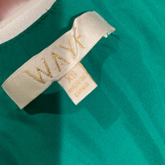 Wayf blouse, green, XS - Picture 3 of 3